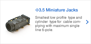 Φ3.5 Miniature Jacks